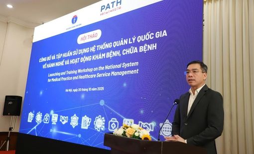 Triển khai Hệ thống quản lý quốc gia về hành nghề và khám chữa bệnh