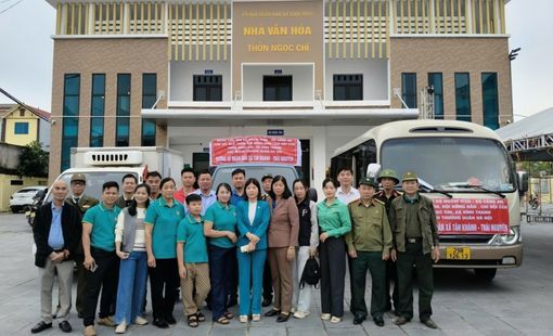 Thôn Ngọc Chi hướng về Thái Nguyên – San sẻ yêu thương, cùng nhau vượt lũ