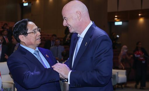 Chủ tịch FIFA muốn xây dựng Học viện Bóng đá FIFA tại Việt Nam
