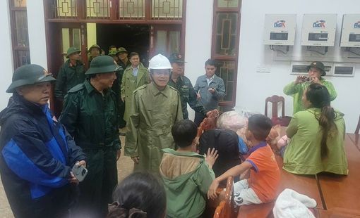 Đà Nẵng đã sơ tán 1.101 hộ với 3.572 người ra khỏi khu vực nguy hiểm