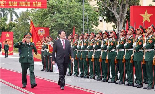 Chủ tịch nước Lương Cường: Xây dựng Lực lượng vũ trang Quân khu 3 cách mạng, chính quy, tinh nhuệ, hiện đại