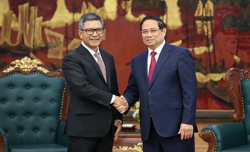 Thủ tướng Phạm Minh Chính tiếp Đại sứ Indonesia