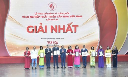 Giải Báo chí toàn quốc ‘Vì sự nghiệp phát triển Văn hóa Việt Nam’: Lan tỏa các giá trị tốt đẹp đến cộng đồng