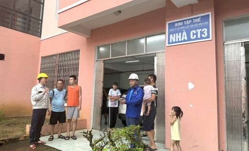 BSR chủ động đón người dân vùng ven biển tránh trú bão số 13