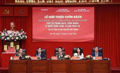 Cuốn sách của cố Tổng Bí thư Nguyễn Phú Trọng là tư liệu quý, 'kim chỉ nam' cho lực lượng Công an