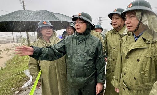 Phó Thủ tướng Hồ Quốc Dũng: Di dời dân ngay trong ngày, tuyệt đối không để xảy ra thiệt hại về người