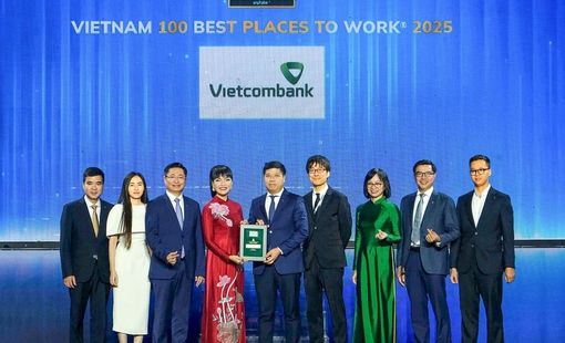 Vietcombank duy trì 10 năm liền đứng đầu nơi làm việc tốt nhất