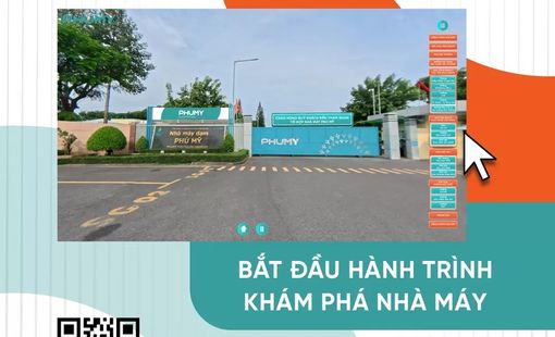 PVFCCo - Phú Mỹ ra mắt nền tảng tham quan tổ hợp Nhà máy Phú Mỹ trực tuyến