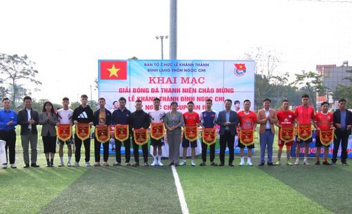 Ngọc Chi Cup lần IV 2025 – Tuổi trẻ rực lửa, hướng về Lễ Khánh thành Đình làng và lịch sử Chi bộ