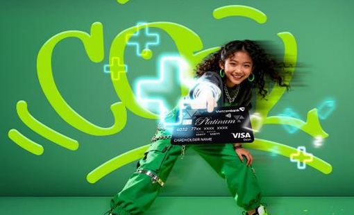 Mở thẻ Vietcombank Visa, quẹt liền tay - nhận ngay 3,5 triệu đồng