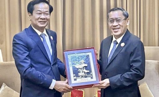 Việt Nam - Lào tăng cường hợp tác trong lĩnh vực lao động và người có công