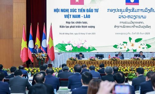 Thủ tướng: Phải chắt chiu và khai thác hiệu quả từng sáng kiến của doanh nghiệp Việt Nam - Lào
