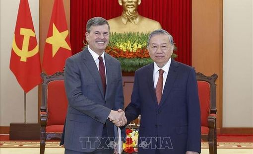 Tổng Bí thư Tô Lâm tiếp Giám đốc Học viện Tổng thống Liên bang Nga