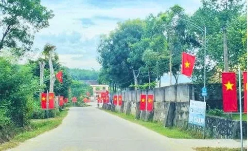 Xã Nghĩa Hành, Nghệ An hướng tới chuẩn nông thôn mới vào năm 2030