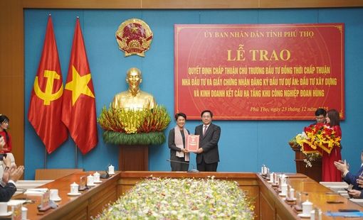 Phú Thọ tạo điều kiện tối đa cho dự án phát triển Khu công nghiệp bền vững của Amata
