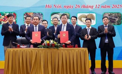 Bộ Nông nghiệp và Môi trường ký hợp tác truyền thông với Đài Truyền hình Việt Nam