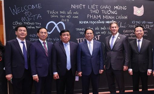 Tập đoàn Meta cảm ơn quan hệ đối tác mẫu mực với Cổng Thông tin điện tử Chính phủ