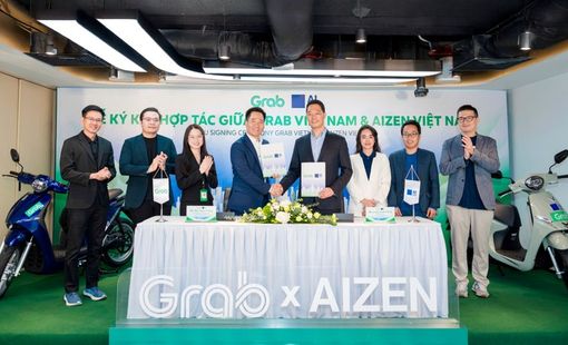 Grab Việt Nam mang đến giải pháp thuê xe máy điện cho đối tác tài xế