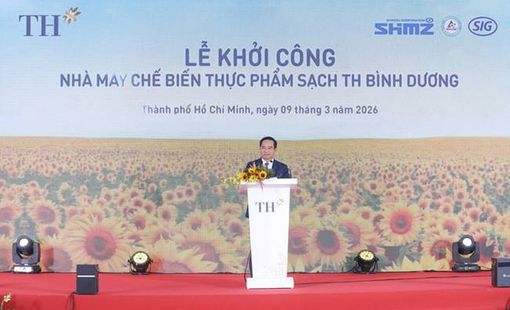 Nhà máy chế biến thực phẩm sạch TH Bình Dương: Mốc son mới trên con đường vì sức khỏe cộng đồng