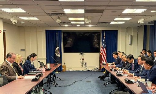 Thủ tướng Phạm Minh Chính tiếp Đoàn Quỹ Eisenhower của Hoa Kỳ