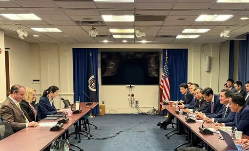 Thủ tướng Phạm Minh Chính tiếp Đoàn Quỹ Eisenhower của Hoa Kỳ