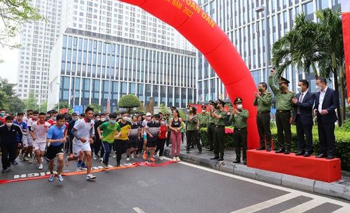 Hơn 1,3 triệu người hưởng ứng Ngày chạy Olympic vì sức khỏe toàn dân năm 2026
