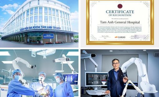 Việt Nam lần đầu có Robot AI thay khớp chuẩn xác và an toàn vượt trội