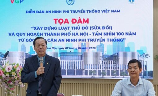 TỔNG THUẬT Tọa đàm "Quy hoạch Thành phố Hà Nội - tầm nhìn 100 năm từ góc tiếp cận an ninh phi truyền thống"