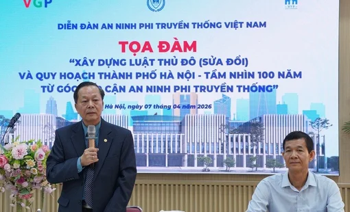 TỔNG THUẬT Tọa đàm "Quy hoạch Thành phố Hà Nội - tầm nhìn 100 năm từ góc tiếp cận an ninh phi truyền thống"