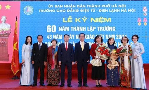 Trường Cao đẳng Điện tử - Điện lạnh Hà Nội: 60 năm vững bước, khát vọng vươn xa