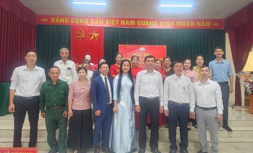 Rộn ràng Ngày hội Đại đoàn kết toàn dân tộc tại thôn Cầu Chéo, xã Nhữ Khê, Tuyên Quang