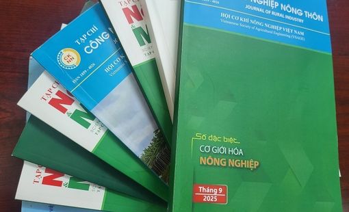 Tạp chí Công nghiệp Nông thôn: Bài báo khoa học, kết nối tri thức – Nâng tầm nghiên cứu