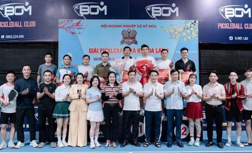 Giải Pickleball Kỳ Hoa: Nhịp cầu thể thao, nghĩa tình và phát triển
