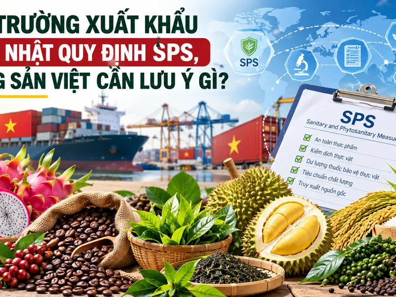 Thị trường xuất khẩu cập nhật quy định SPS, nông sản Việt cần lưu ý gì?