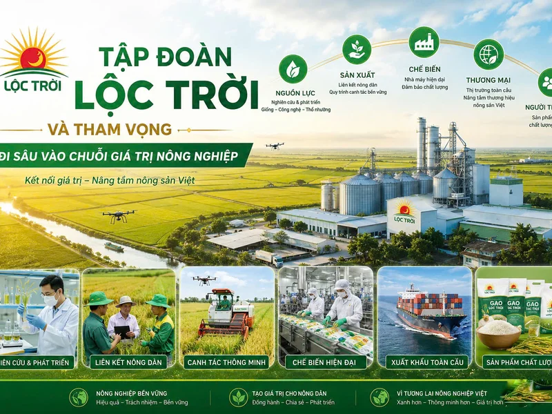 Tập đoàn Lộc Trời và tham vọng đi sâu vào chuỗi giá trị nông nghiệp