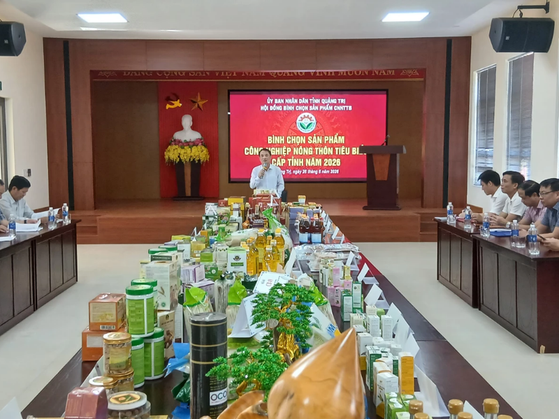Quảng Trị bình chọn sản phẩm công nghiệp nông thôn tiêu biểu cấp tỉnh năm 2026