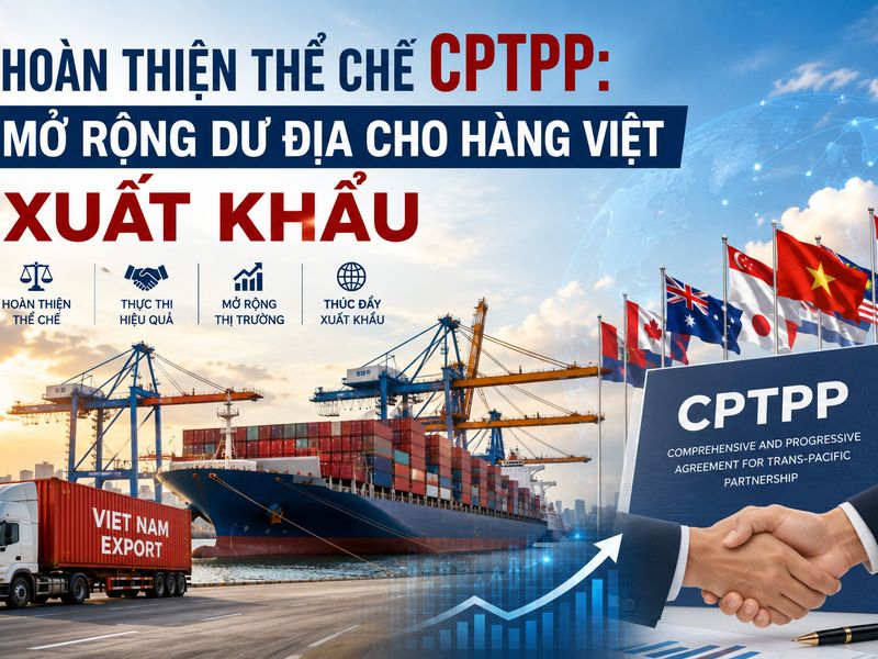 Hoàn thiện hành lang pháp lý giúp doanh nghiệp tận dụng hiệu quả CPTPP, nâng cao năng lực cạnh tranh và thúc đẩy xuất khẩu bền vững