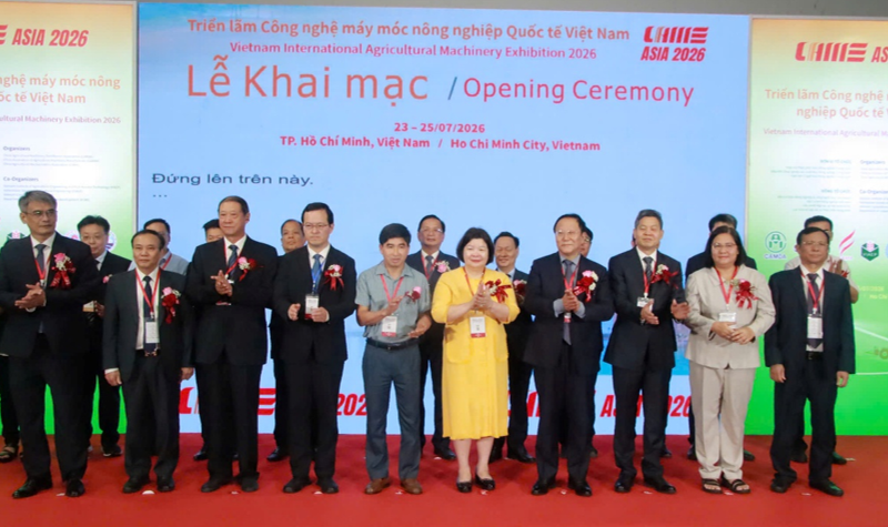 Khai mạc CIAME Asia Vietnam 2026: Đưa công nghệ nông nghiệp thế giới đến gần hơn với Việt Nam