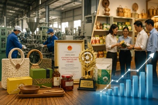 Bài toán phía sau sản phẩm công nghiệp nông thôn tiêu biểu