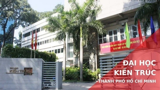 Điểm chuẩn Trường ĐH Kiến trúc TPHCM năm 2026 cao nhất 24,52 điểm