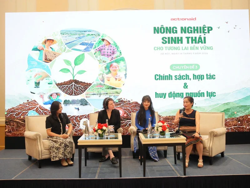Nông nghiệp sinh thái: Trao cơ hội để phụ nữ, thanh niên dẫn dắt thay đổi