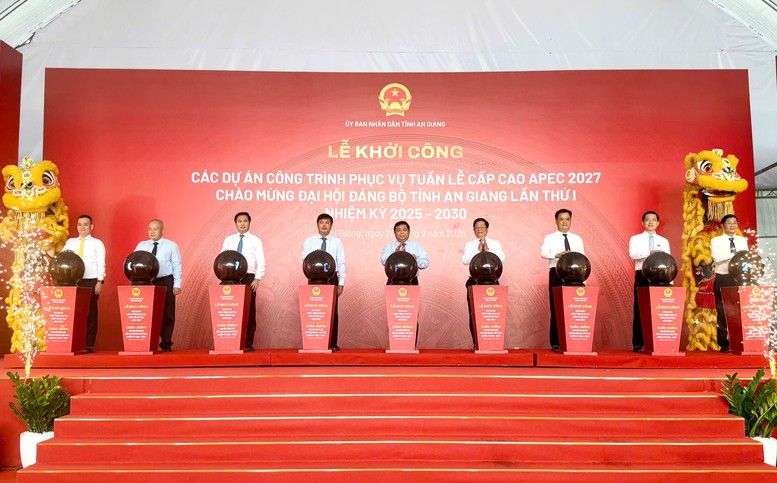 Khởi công, khởi động 10 dự án, công trình phục vụ APEC 2027