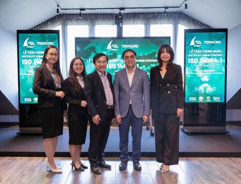 Phúc Sinh: Tập đoàn đầu tiên thực hiện kiểm kê khí nhà kính cho tòa bộ hệ thống nhà máy tại Việt Nam