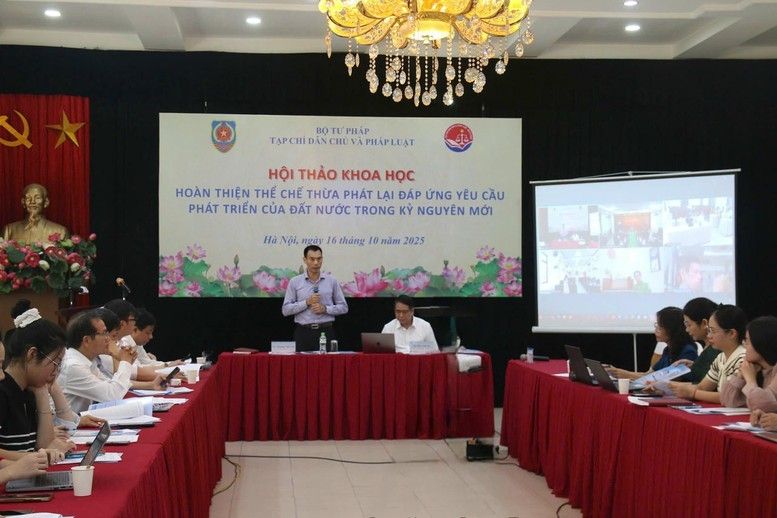 Hoàn thiện thể chế về Thừa phát lại đáp ứng yêu cầu phát triển đất nước
