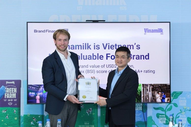 Brand Finance: Thương hiệu Vinamilk tăng trưởng mạnh mẽ sau khi thay đổi nhận diện