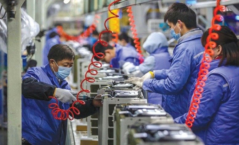 Sản xuất công nghiệp giữ vững nhịp tăng trưởng