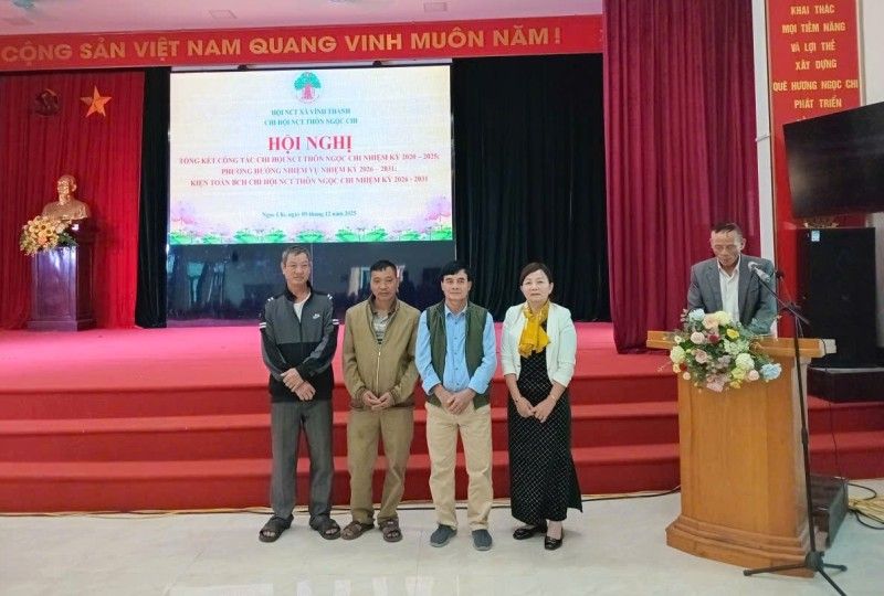 Thôn Ngọc Chi tổ chức hội nghị tổng kết công tác Chi hội Người cao tuổi nhiệm kỳ 2020 – 2025 và triển khai phương hướng nhiệm kỳ 2026 – 2031