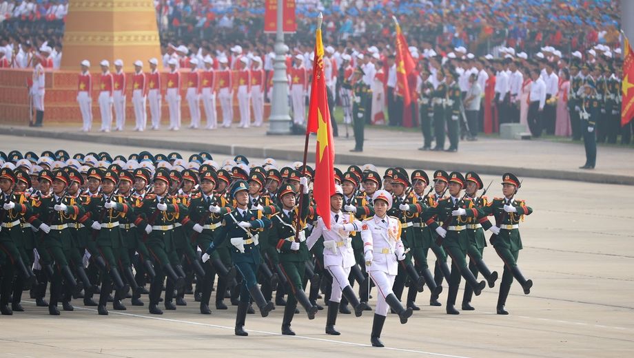 Chùm ảnh: Các khối diễu binh của Quân đội nhân dân Việt Nam tại A80