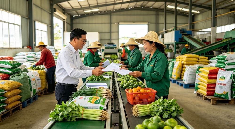 Hợp đồng dài hạn: Đường ray giữ đầu ra cho doanh nghiệp công nghiệp nông thôn