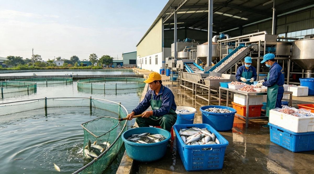 Chế biến thủy sản nước ngọt: Từ con cá nguyên liệu đến sản phẩm giá trị gia tăng